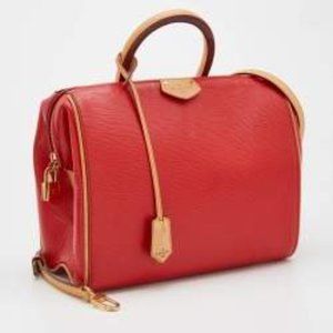 Excellent Condition 2014 Made in France Louis Vuitton Epi Doc Bag